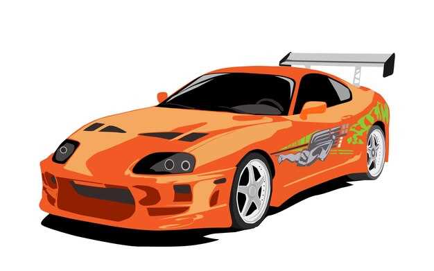 Дизайн интерьера и оснащение Toyota Supra купе