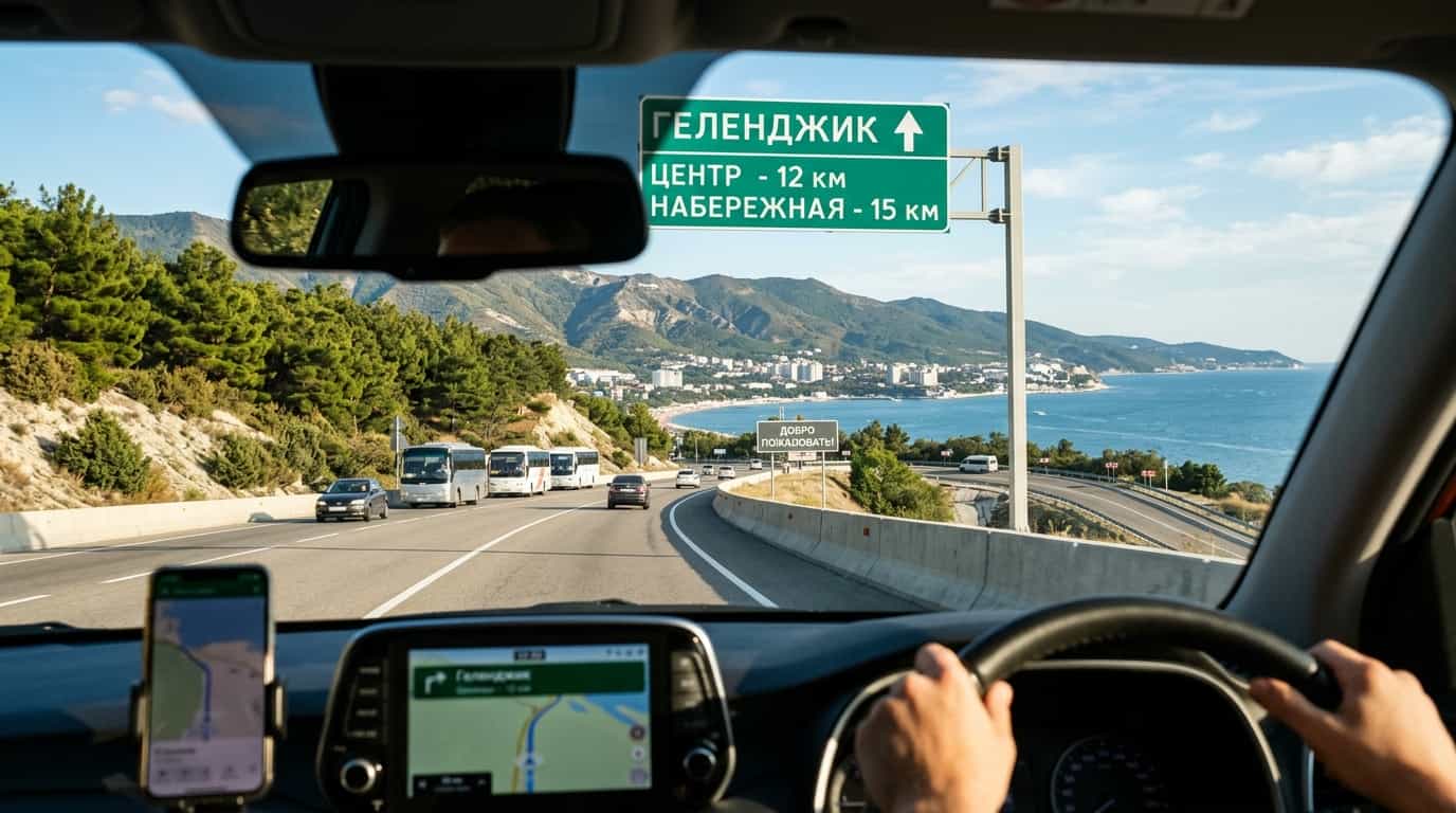 Геленджик на автомобиле: маршрут по главным достопримечательностям